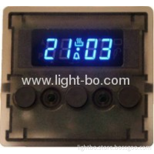 Four-digit 0.38" Common Cathode Super Bright Amber Digital Oven Timer Displays 